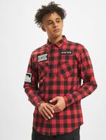 vsct Customized Kariertes Tageshemd rot