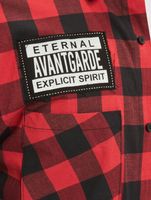 vsct Customized Kariertes Tageshemd rot