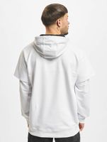 Sudadera con capucha óptica híbrida 2 en 1 vsct blanca