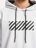 Sudadera con capucha óptica híbrida 2 en 1 vsct blanca