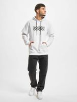 Sudadera con capucha óptica híbrida 2 en 1 vsct blanca