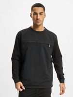 Pull ras du cou ajusté minimaliste vsct noir