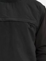 Pull ras du cou ajusté minimaliste vsct noir