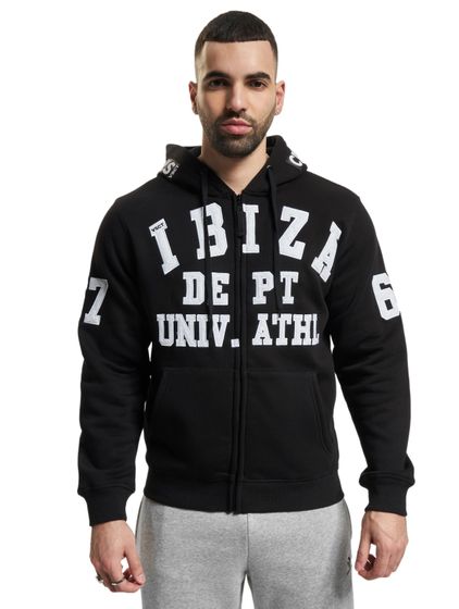 vsct Ibiza Dept Zip Hoodie schwarz