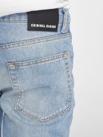 Criminal Damage Uzi Skinny Hellblauer Denim