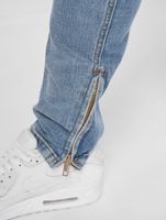 Criminal Damage Uzi Skinny Hellblauer Denim