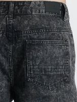 CAYLER & SONS All DD Shorts Raw Edge Denim noir
