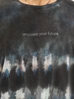 Criminal Damage Fire Ice Tie Dye T-Shirt blau