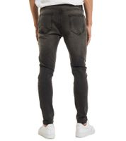 Jean skinny Criminal Damage, délavé, gris