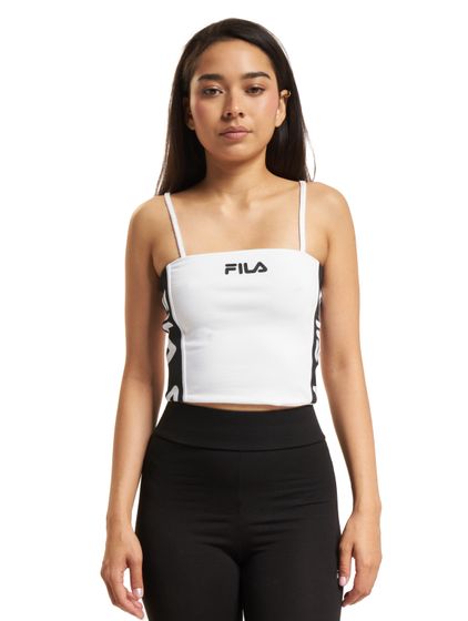 FILA Takoda Crop Top leuchtendes Weiß