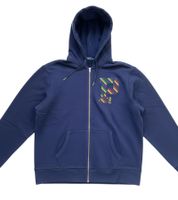 Sweat à capuche zippé Polo Ralph Lauren pour homme - Style décontracté avec logo distinctif - Coupe classique confortable - Bleu marine