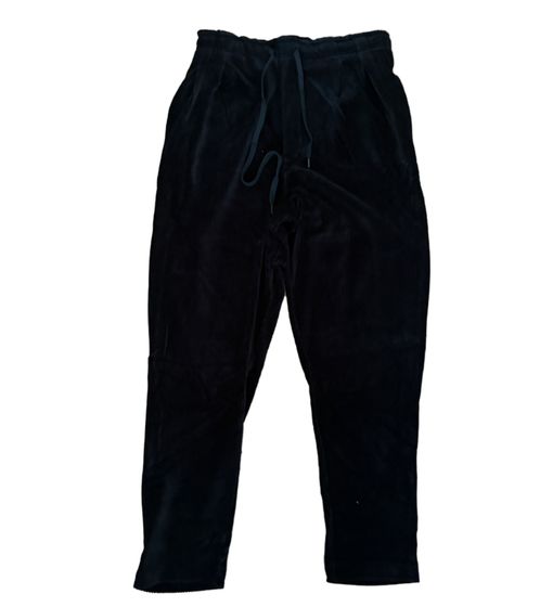 ROUGH. Snug Herren Hose stylische Baumwoll-Hose Chill-Hose Schwarz