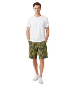 Ralph Lauren Conway CG Sh-Cargo Shorts for Men - Premium Military-Style Cargo Shorts - Green/Camo