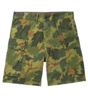 Ralph Lauren Conway CG Sh-Cargo Shorts for Men - Premium Military-Style Cargo Shorts - Green/Camo