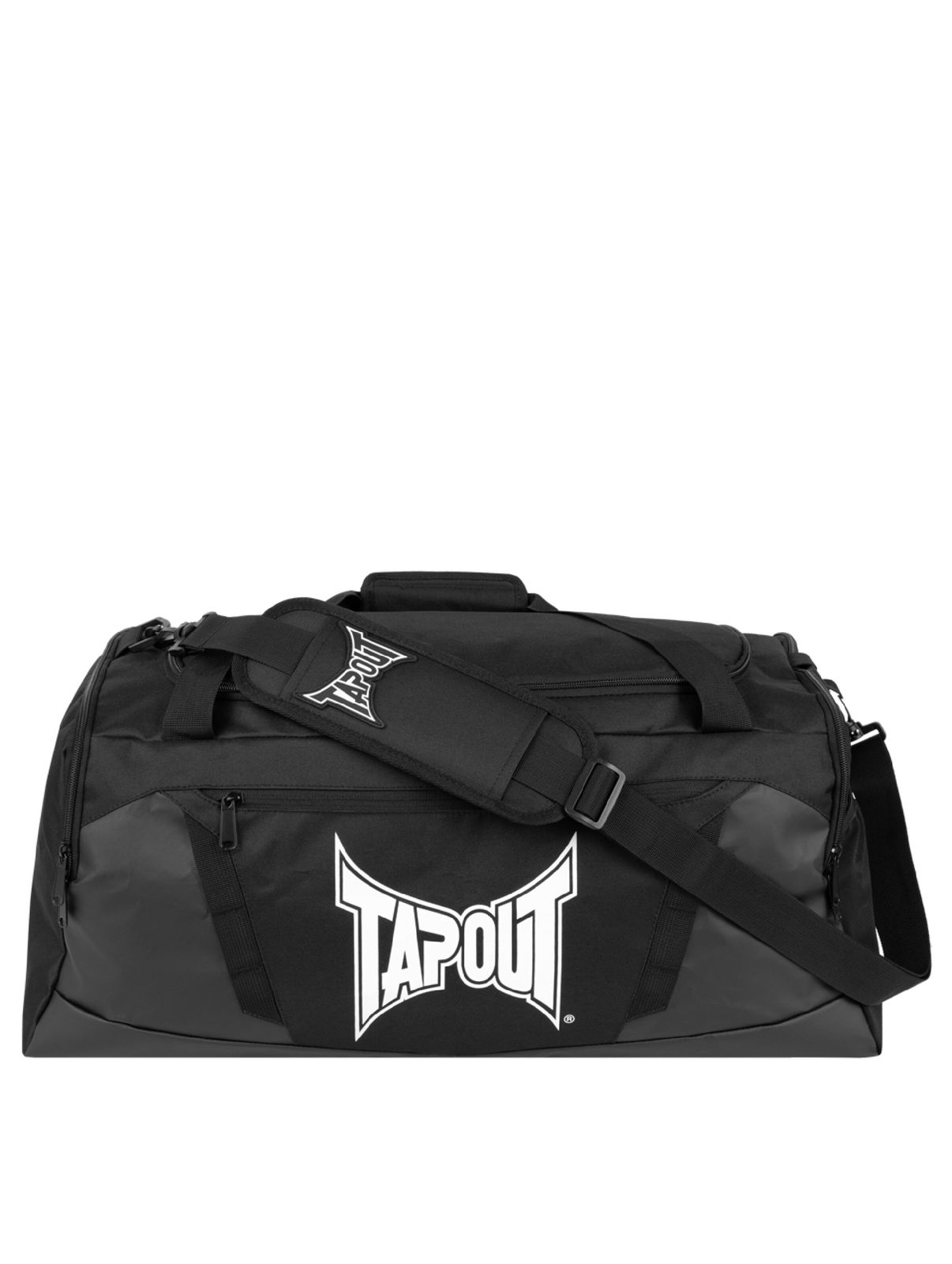 Borse sportive e da viaggio Tapout Lathrop nere/bianche