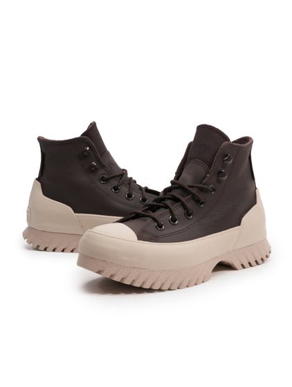 Converse Chuck Taylor All Star Lugged Counter Climate HI Schuhe samtbraun/papyrus/weiß