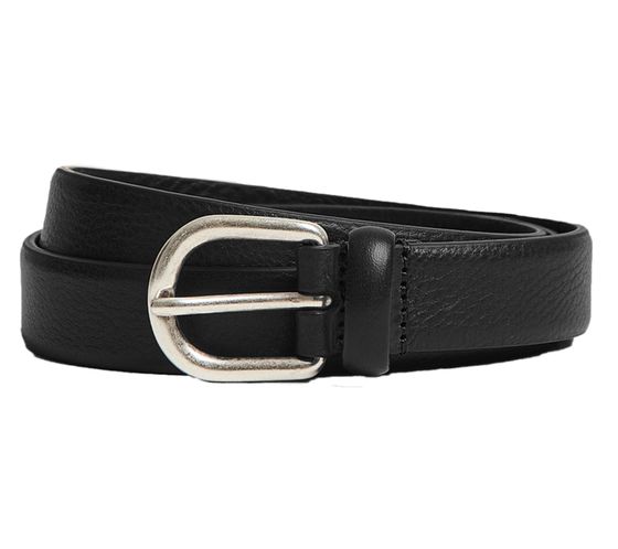 Cintura Anderson's Classic in pelle martellata 100 cm 27108811 Nero