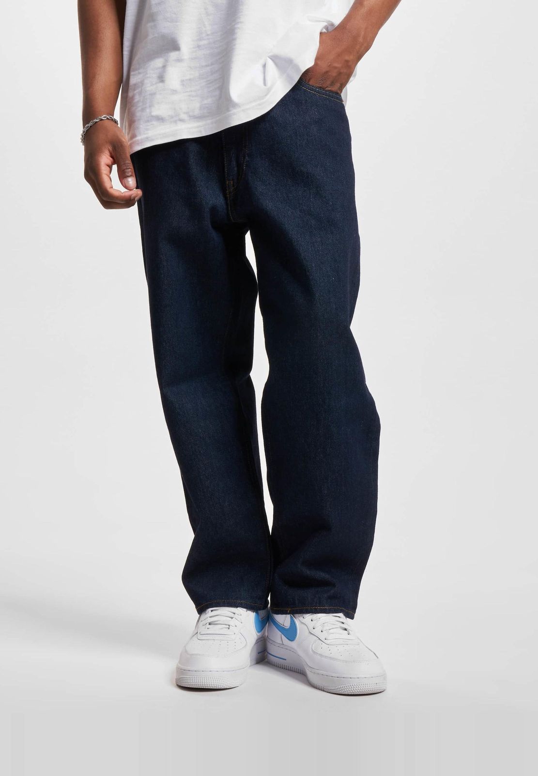Jeans LEVI'S Stay Loose Tapered Crop in lavaggio a righe