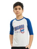 Maillot à manches longues Snapshot Super Rival des Cubs de la MLB, blanc, 47