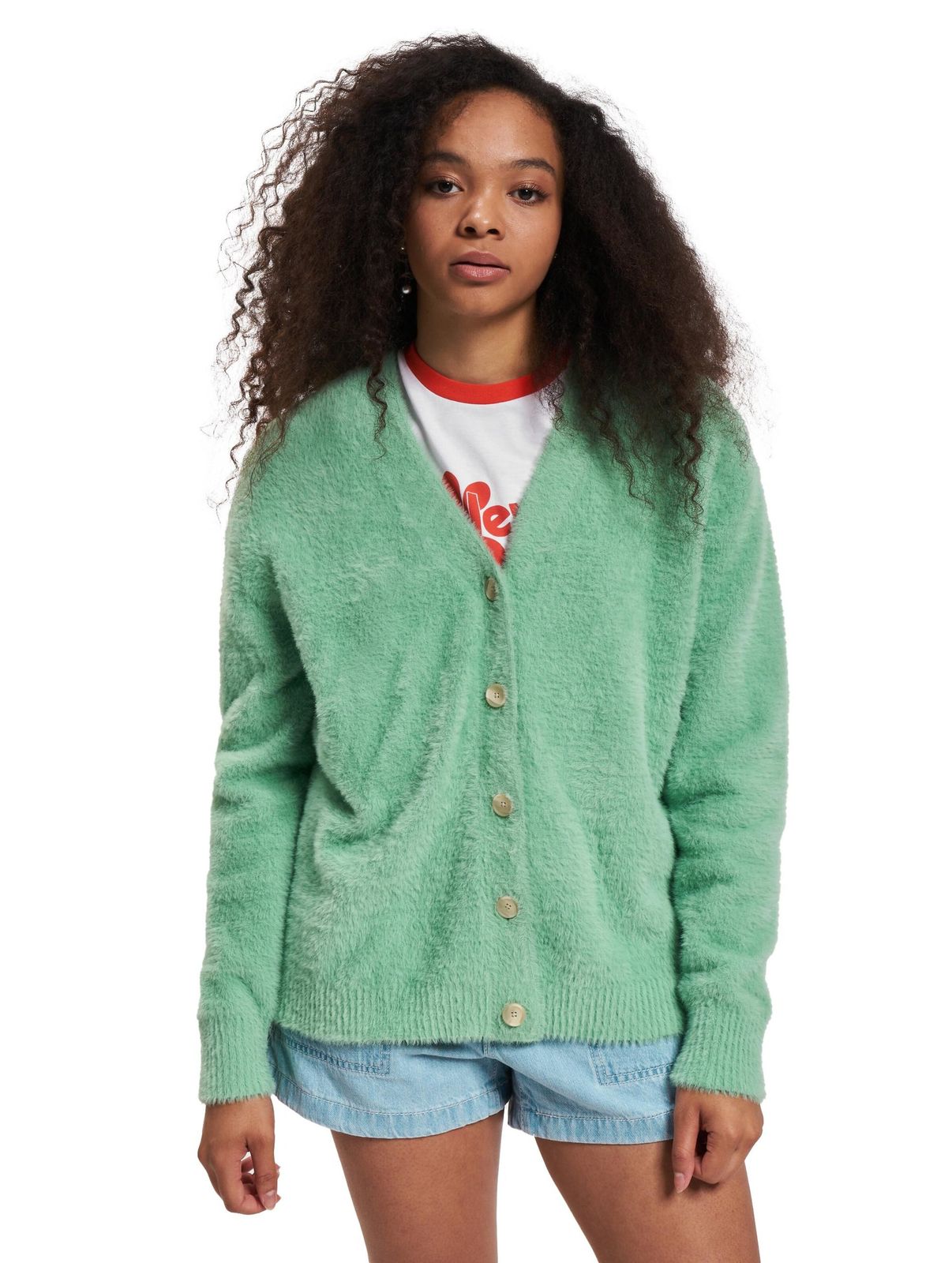 Cardigan LEVI'S Dad verde elettrico