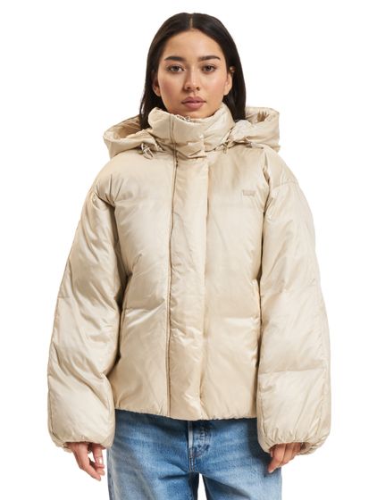 Chaquetas acolchadas LEVI'S Pillow Bubble color leche de almendras