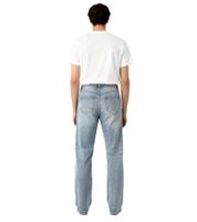 Jeanerica Loose Fit Jeans für Herren lässiger Schnitt mit schmal zulaufendem Bein klassischer 5-Pocket Style im Vintage-Stil 82 blau