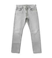 Jeanerica Tapered Vintage pour homme : Coupe décontractée et jambe slim, style classique 5 poches, gris clair