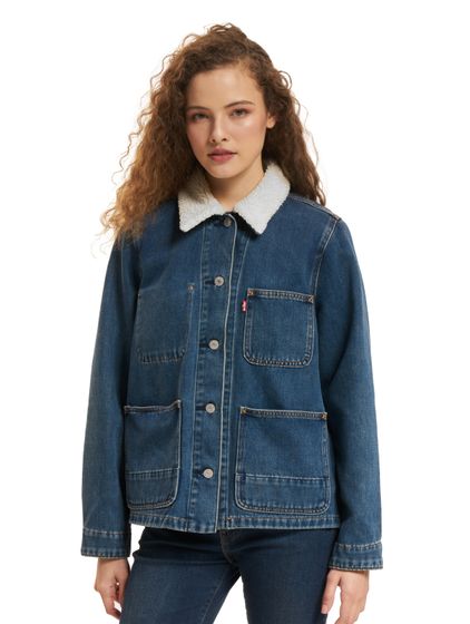 LEVI'S Warm Chore Coat giacche di jeans più tempo al caldo