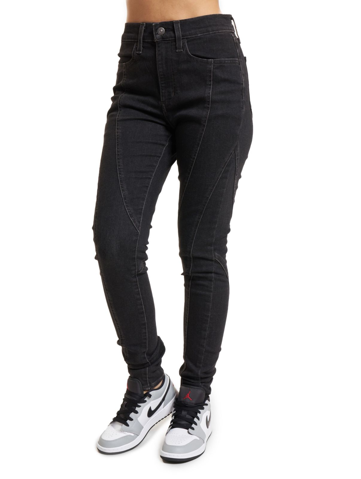 Jeans LEVI'S 720 Skinny Fit con cerniera frontale, un po' lunatici