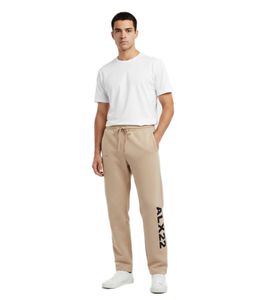 1017 ALYX 9SM Alx22 Jogginghose für Herren Bequeme Passform und stylischer Schriftzug-Print Beige