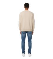 Sweat-shirt homme Joshua 1017 ALYX 9SM - Coton de haute qualité, imprimé Joshua - Beige