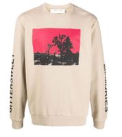 Sweat-shirt homme Joshua 1017 ALYX 9SM - Coton de haute qualité, imprimé Joshua - Beige