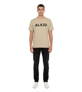 1017 ALYX 9SM S/S Tee Alyx22 Herren T-Shirt mit modernem Design Natur Dunkel