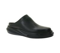 1017 ALYX 9SM Mono Mules for Men Futuristic Slip-Ons with a Minimalist High-Fashion Aesthetic, Black