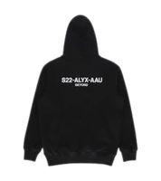 1017 ALYX 9SM Herren Hoodie Stylischer Kapuzenpullover modern geschnitten bequem für Alltag Schwarz