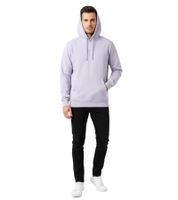 Alyx Collection Herren Logo Kapuzenpullover Streetwear Modern Fit Premium Kapuzen-Sweater Helllila