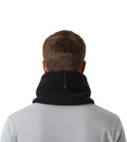 Snow Peak Unisex Thermo-Boa-Fleece-Halswärmer Minimalistischer-Schal Warm & Leicht Schwarz