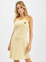 Glamoroso vestido melón amarillo