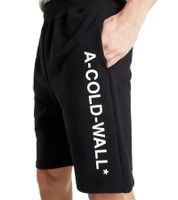 A-Cold-Wall Essential Logo Short for Men: Stylish Streetwear Shorts with Brand Logo, Black
