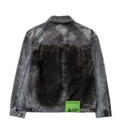 A-Cold-Wall Fade Form Trucker-Jacke Zeitgemäße Herren-Jacke mit markanter Waschung und modernem Design Grau