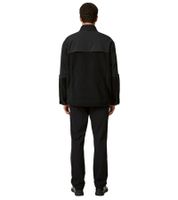 Veste polaire homme A-Cold-Wall Bias avec boutons asymétriques - Vêtement outdoor élégant et moderne - Noir