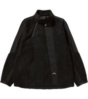 Veste polaire homme A-Cold-Wall Bias avec boutons asymétriques - Vêtement outdoor élégant et moderne - Noir