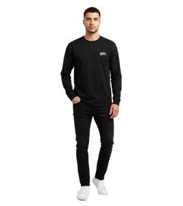 Chemise à manches longues A-COLD-WALL* Prosa pour homme : Chemise moderne et urbaine, noire