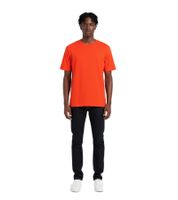 A-Cold-Wall Strickjersey Rich T-Shirt für Herren Premium Jersey-Qualität  Artisan Light /Orange 