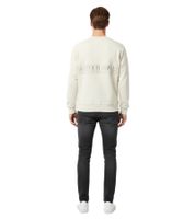 A-Cold-Wall Sweatshirt für Herren mit klassischem Rundhalsausschnitt und hochwertiger Logo-Stickerei Weiß