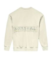 A-Cold-Wall Sweatshirt für Herren mit klassischem Rundhalsausschnitt und hochwertiger Logo-Stickerei Weiß