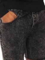 CAYLER & SONS ALLDD Raw Edge Denim Shorts Shorts Black