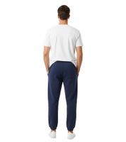 Pantalones de chándal Sporty & Rich Athletic Club para hombre - Pantalones deportivos Timeless de algodón premium, azul marino/blanco