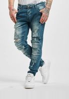 2Y Premium Elkin Slim Fit Jeans blau