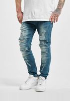 2Y Premium Elkin Slim Fit Jeans blau